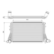 Valeo Intercooler (Charge Air Cooler) 818372