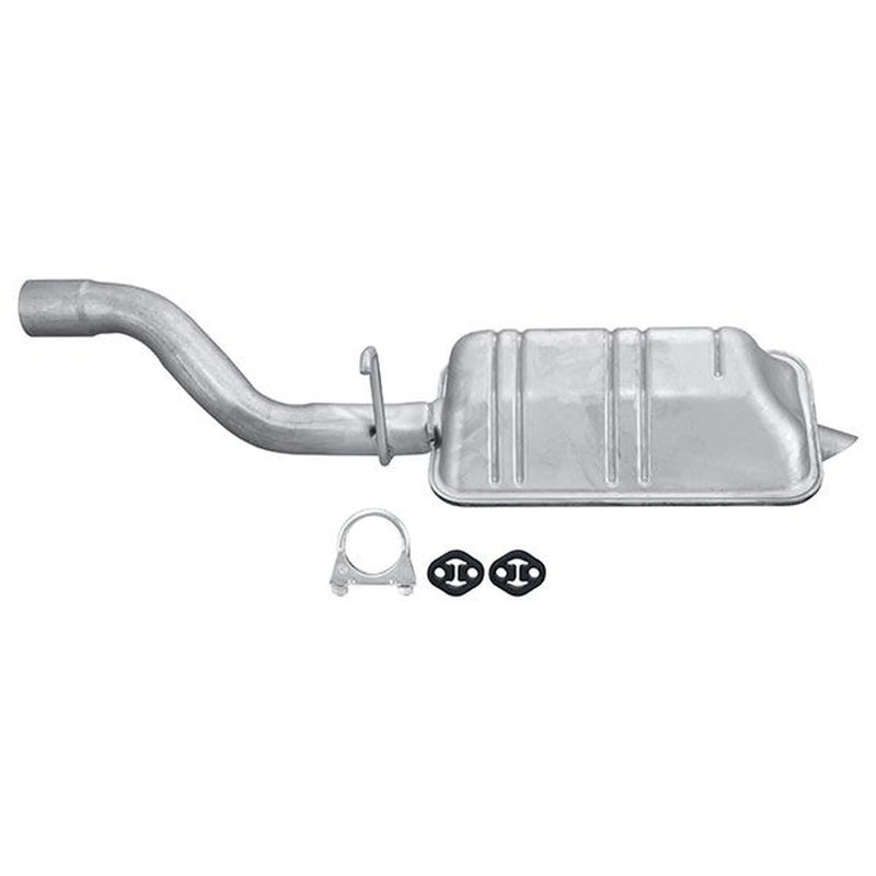 Hella End Silencer Rear fits Mercedes-Benz Viano 2003-2007