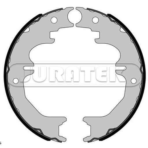 Juratek Brake Shoe Set Axle Kit Rear fits Toyota 4 Runner IV 2005-2009 4.7