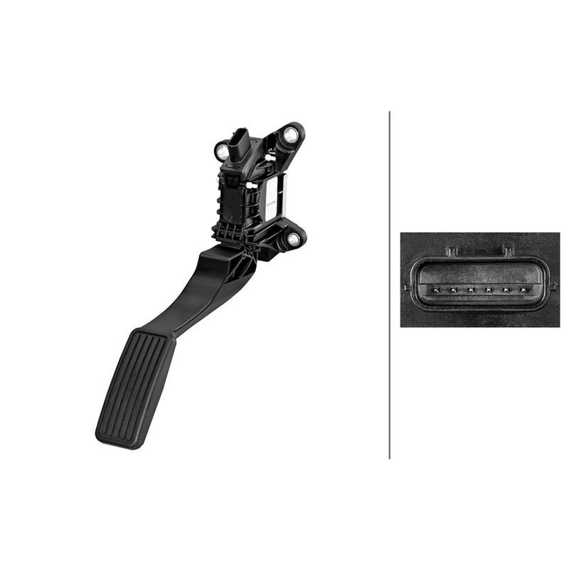 Hella Accelerator Pedal Position Sensor fits Honda Jazz V 2020 on 1.5