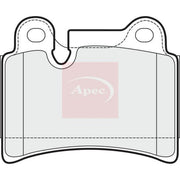 Apec Rear Brake Pad Set fits VW Touareg 2007-2010 3.0