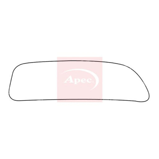 Apec Exterior Wing Mirror Glass Left AMS2819