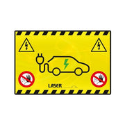 Laser Wing Cover Hybrid/EV Warning 8664 Laser - Dynamic Drive