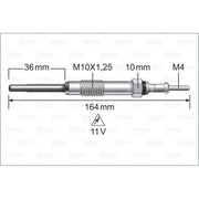 Valeo Diesel Engine Glow Plug 345239