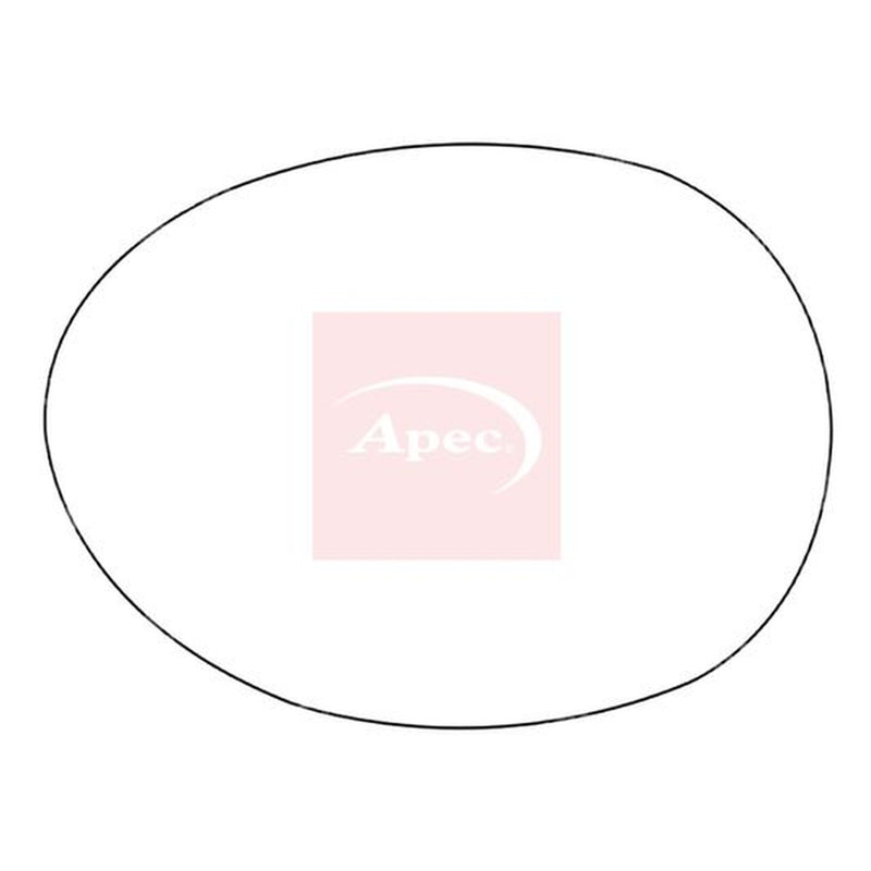 Apec Exterior Wing Mirror Glass Left fits Mini Mini 2013-2017