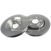 Borg & Beck Front & Rear Brake Discs & Pads fits Honda Cr-V IV 2012-2018 2.4