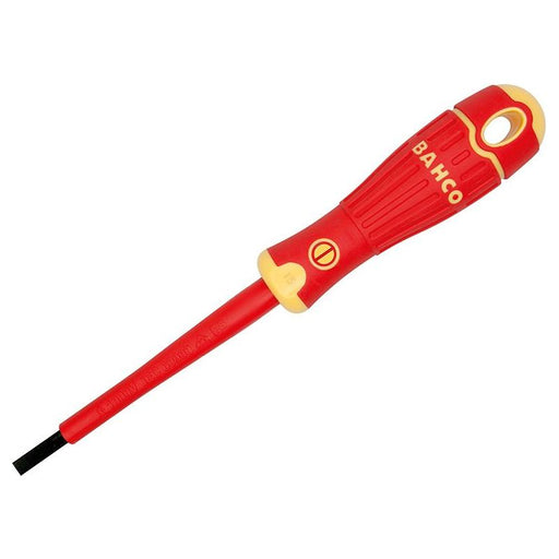 Bahco BAHCOFIT Insulated Slotted Screwdriver 3.0 x 100mm Bahco - Dynamic Drive
