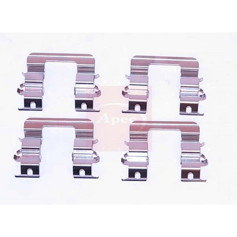 Apec Brake Pad Accessory Fitting Kit Front fits Kia Picanto I 2004-2011 1.0 1.1