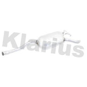 Klarius Box With Tail Pipe Rear fits Mercedes-Benz 124 1984-1993