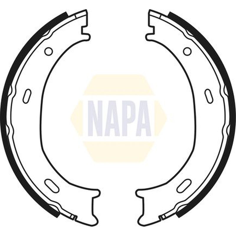 NAPA Parking Brake Shoe Set fits Mercedes-Benz G-Class 1994-2023