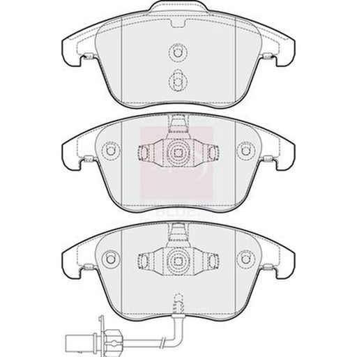 Apec Front Brake Pad Set PD3242