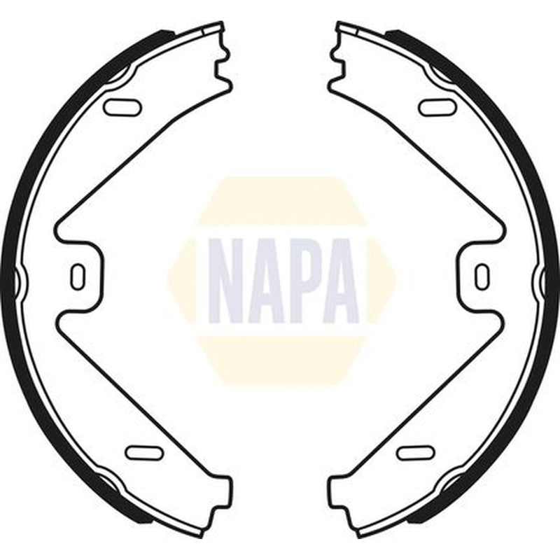 NAPA Parking Brake Shoe Set fits Mercedes-Benz Cls 2011-2017