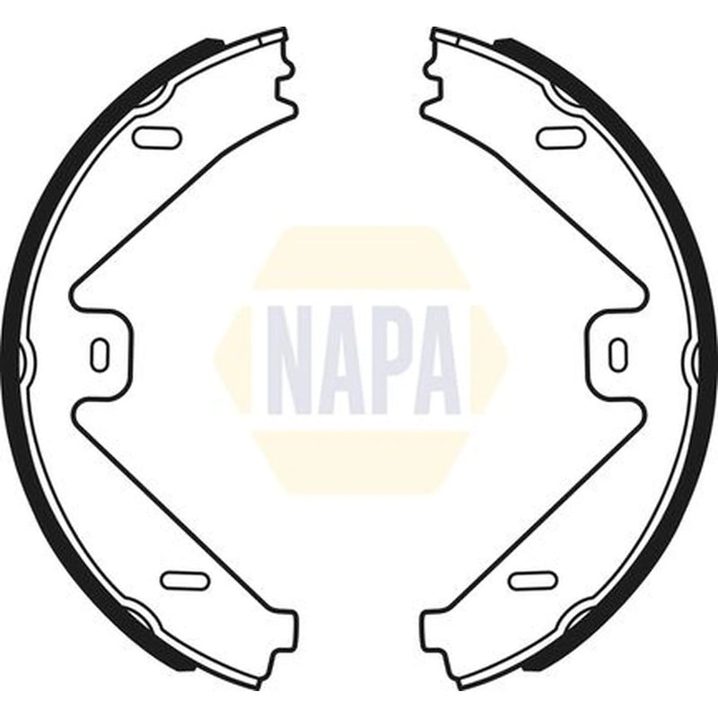 NAPA Parking Brake Shoe Set NBS5035