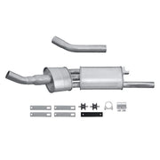 Hella End Silencer Rear fits Peugeot 505 1979-1993 1.8 2.0 2.5