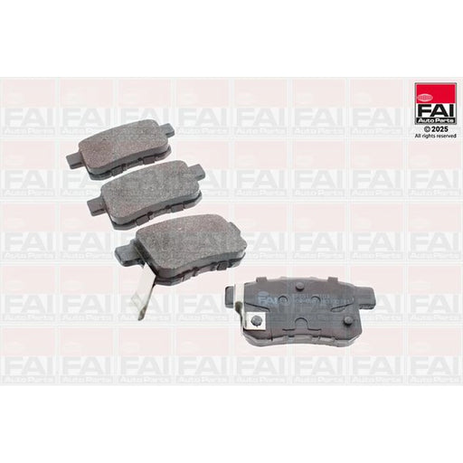 FAI Rear Brake Pad Set fits Honda Accord VIII 2008-2015 2.0 2.2