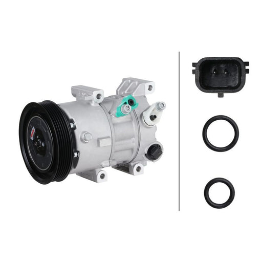 Hella Air Conditioning Compressor fits Hyundai Elantra VI 2016-2020 1.6