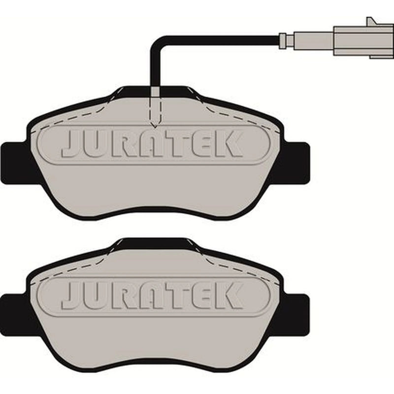 Juratek Front Brake Pad Set fits Fiat Panda 2003-2004 1.2 1.3