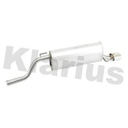 Klarius Box With Tail Pipe Rear fits Alfa Romeo Mito 2008-2013 1.4