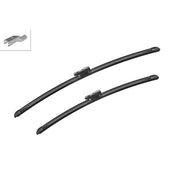 Bosch Aerotwin Wiper Blade Set 600mm + 500mm — A113S fits Land Rover Discovery V