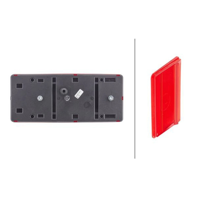 Hella Tail Light / Lamp P21W Right