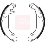 Apec Brake Shoe Set Axle Kit fits Citroën Xsara 1997-2005 1.4 1.6 1.8 1.9