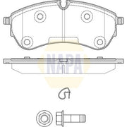 NAPA Front Brake Pad Set fits Man Tge 2017-2024 2.0