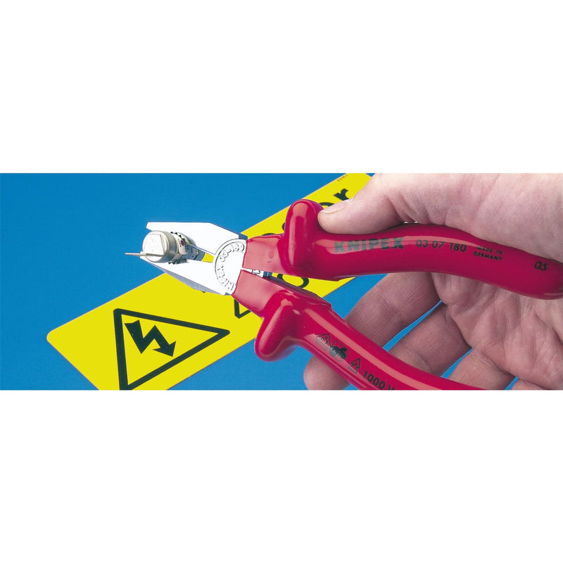 Draper Knipex 03 07 200 Fully Insulated S Range Combination Pliers, 200mm 21453 Draper - Dynamic Drive
