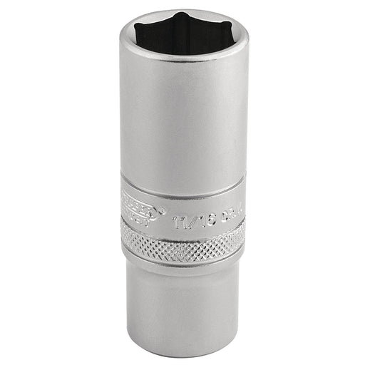 Draper 6 Point Metric Deep Socket, 3/8" Sq. Dr., 17mm 16585 Draper - Dynamic Drive
