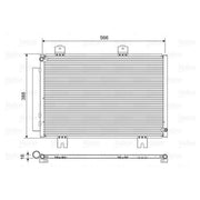 Valeo Air Conditioning Condenser 822594
