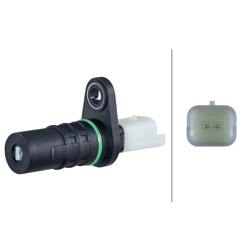 Hella Crankshaft Position Sensor fits Nissan NV400 2011-2022