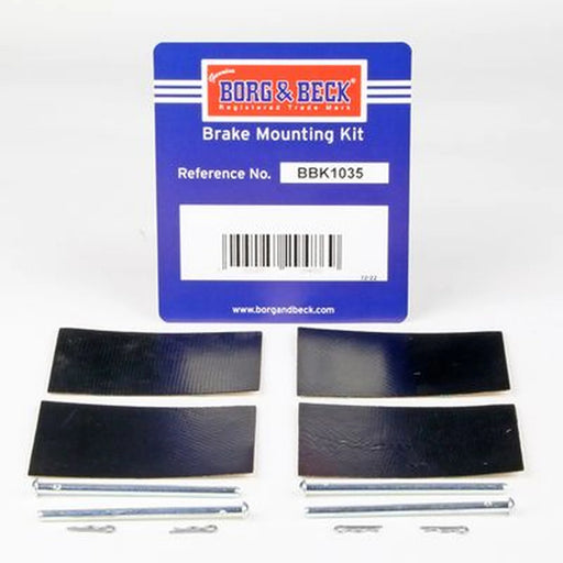 Borg & Beck Brake Pad Accessory Fitting Kit Front BBK1035