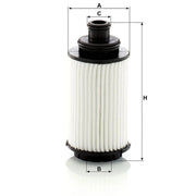 MANN-FILTER Service Kit with Air & Oil Filters fits Opel Antara A 2016-2017 2.0