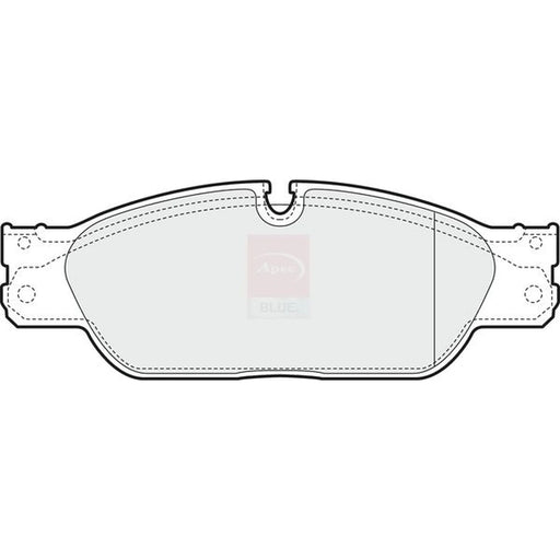 Apec Front Brake Pad Set PD3519