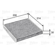 Valeo Cabin Air Filter (Pollen Filter) 715747
