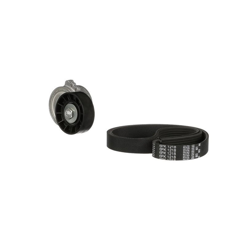 Gates V-Ribbed Belt Set fits Citroën C4 2004-2010 2.0