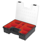 Sealey Parts Storage Case with 8 Removable Compartments APAS3R Sealey - Dynamic Drive