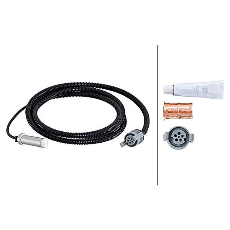 Hella ABS Wheel Speed Sensor Rear Left fits Man L2000 1993-2007