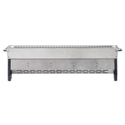 Dellonda 4 Burner Stainless Steel Portable Gas Plancha with Warming Rack 10kW Dellonda - Dynamic Drive