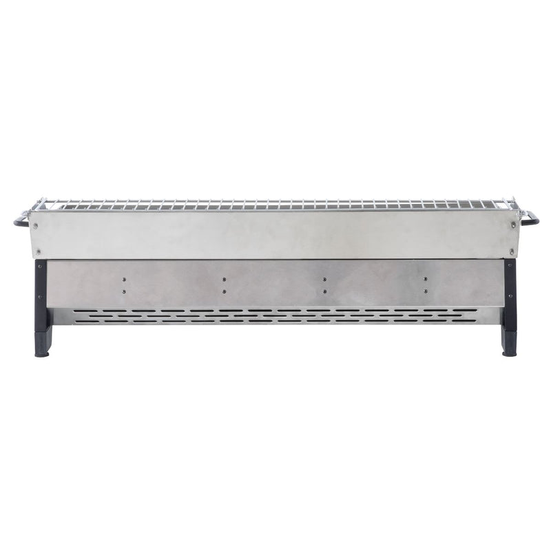 Dellonda 4 Burner Stainless Steel Portable Gas Plancha with Warming Rack 10kW Dellonda - Dynamic Drive