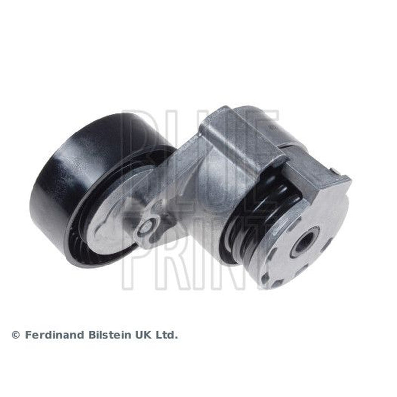 Blue Print Aux Belt Kit (V-Ribbed Belt + Tensioner + Idler) fits Renault Clio