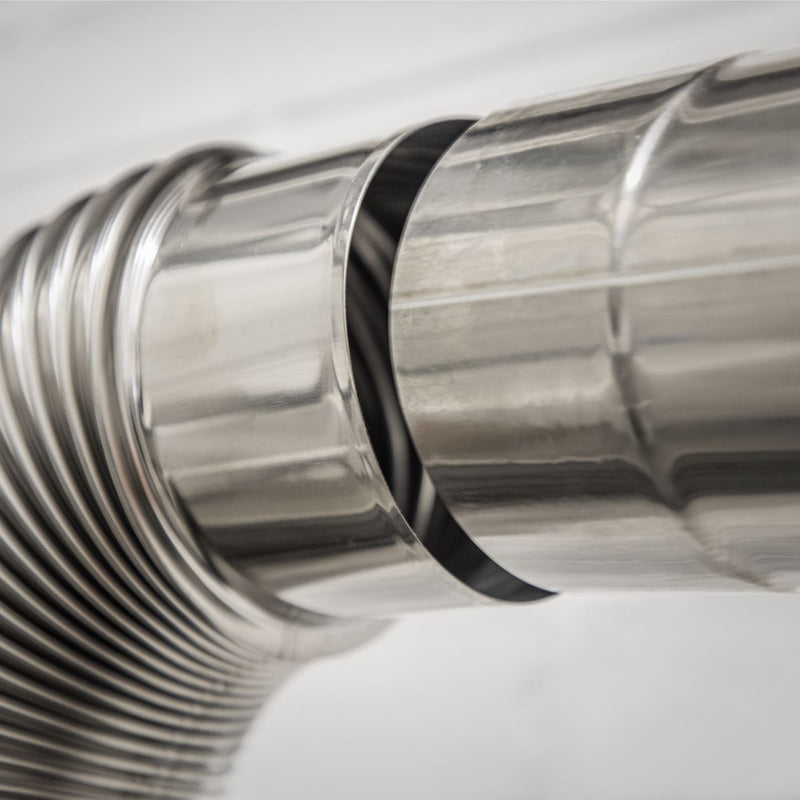 Sealey Stainless Steel Exhaust/Flue 90° Bend for IR13/IR16 Ø100mm Sealey  - Dynamic Drive
