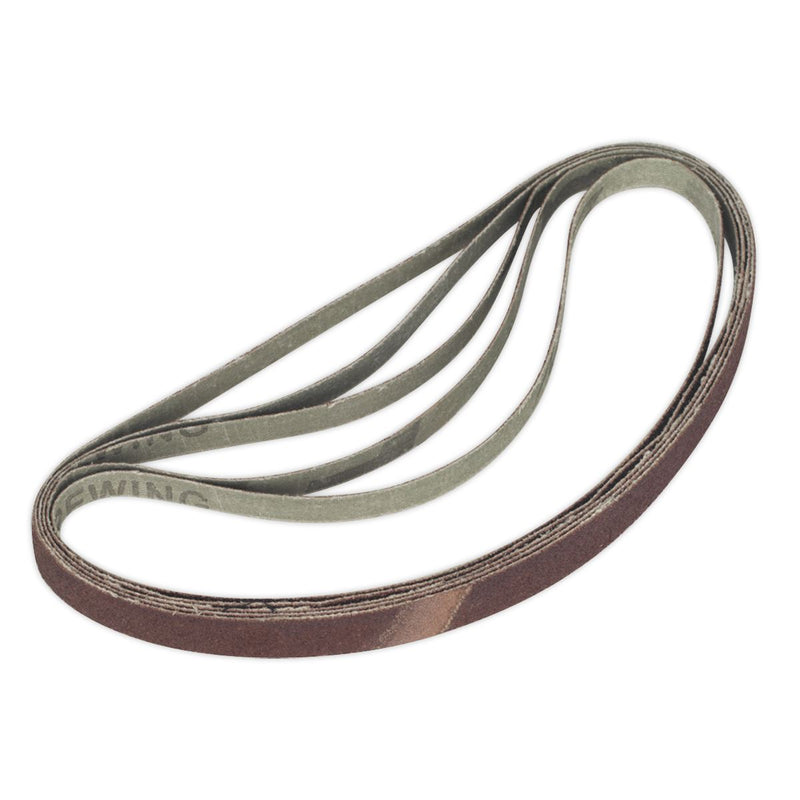 Sealey Sanding Belt 12 x 456mm 40Grit Pack of 5 SBS35/B40GW Sealey - Dynamic Drive