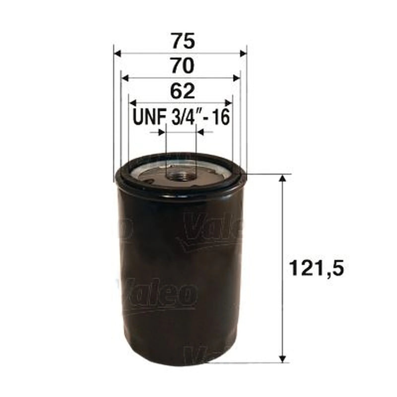 Valeo Engine Oil Filter 586052
