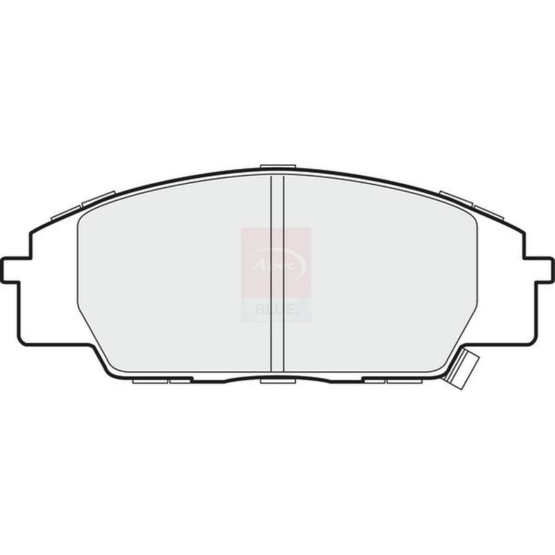 Apec Front & Rear Brake Discs & Pads fits Honda Civic VII 2001-2005 2.0
