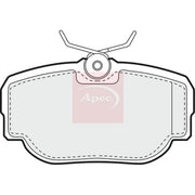 Apec Rear Brake Pad Set fits Land Rover Discovery 1998-2004 2.5 4.0