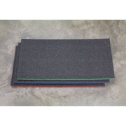 Sealey Easy Peel Shadow Foam Blue/Black 1200 x 550 x 30mm SF30B Sealey - Dynamic Drive