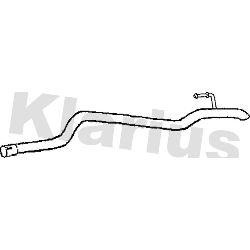 Klarius Exhaust Pipe OD fits Mercedes-Benz Sprinter 2-T 1995-2000