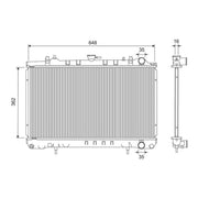 Valeo Engine Radiator 701283