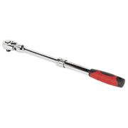 Sealey Flexi-Head Ratchet Wrench 1/2"Sq Drive Extendable AK6682 Sealey - Dynamic Drive