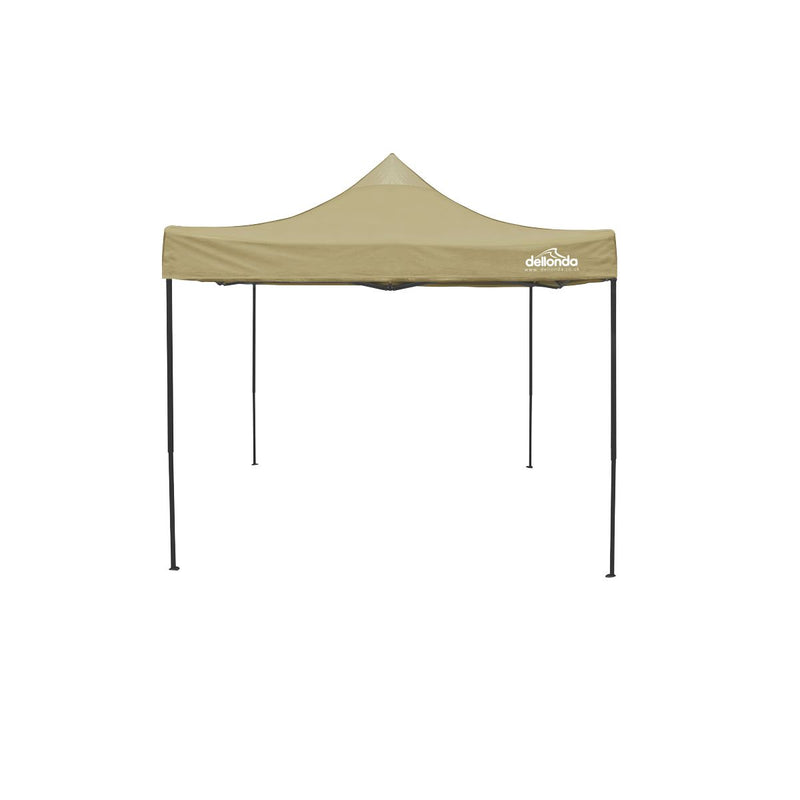 Dellonda Premium 3 x 3m Pop-Up Gazebo - Beige Dellonda  - Dynamic Drive